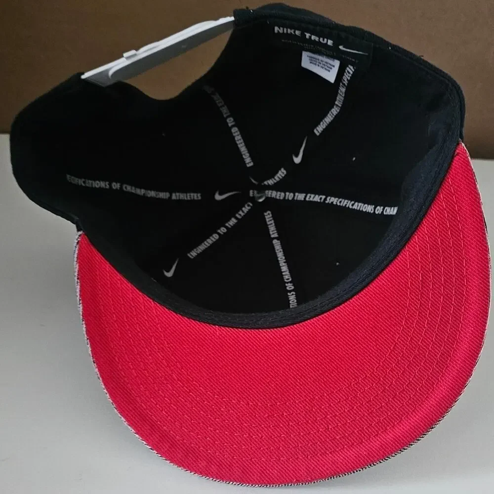 Nike Hat Cap Snap Back KD Black Red Mens One Size Basketball NBA Kevin Durant